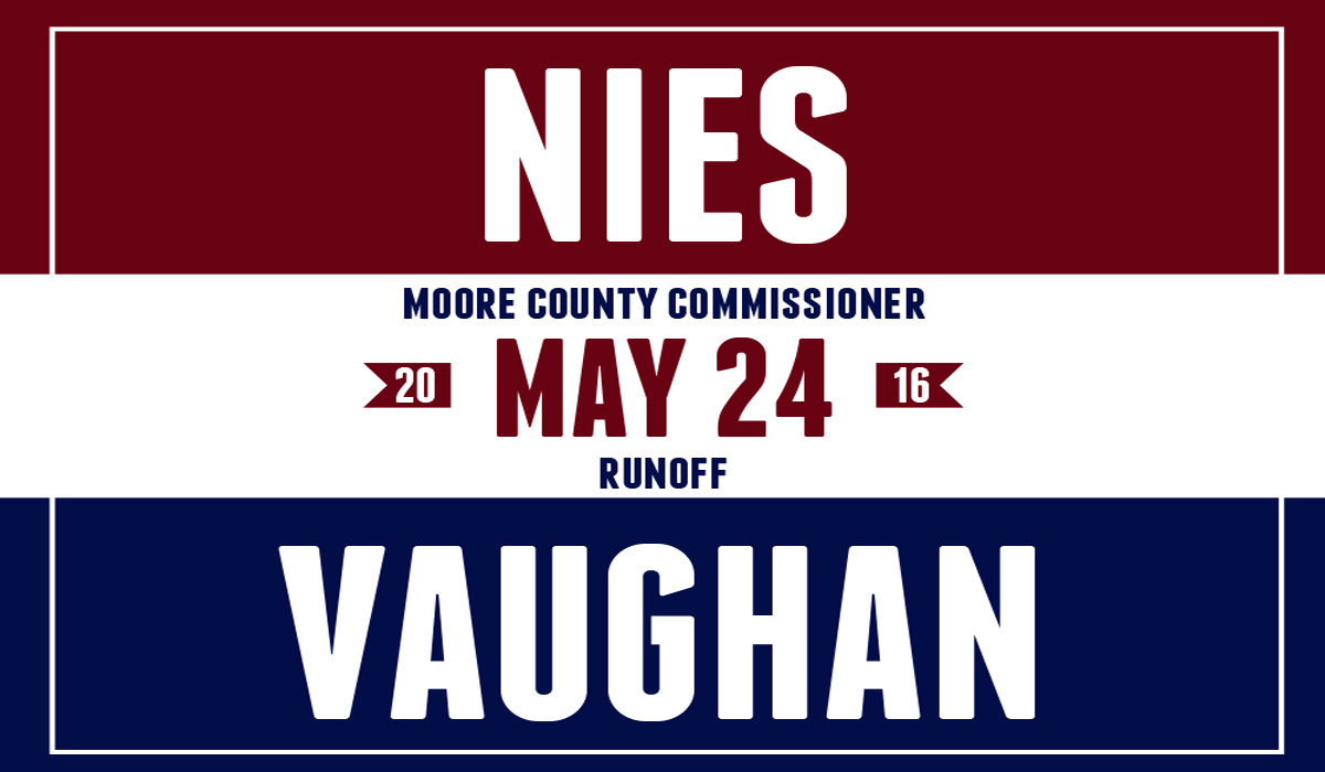 Nies, Vaughan head to runoff election in county commissioner’s race