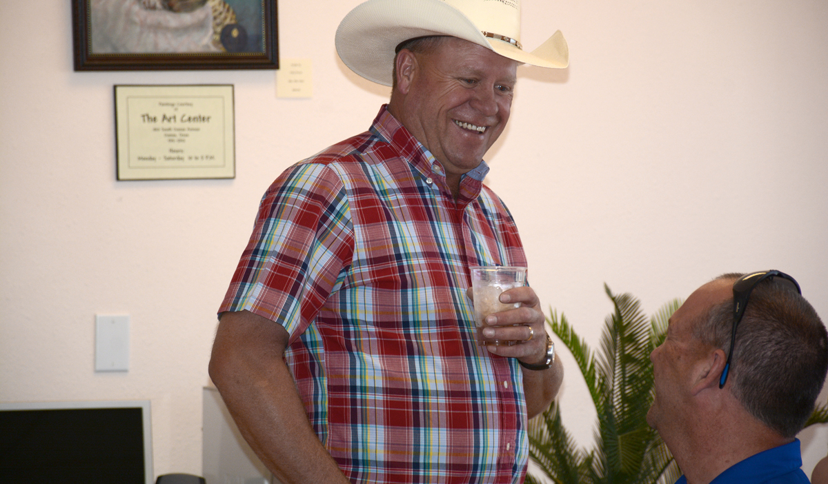 Brooks Brown receives Farmer/Rancer of the Year award