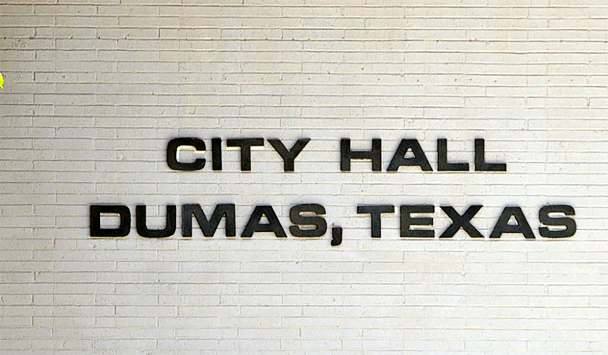 To the city of Dumas: Get a clue