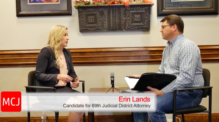 Erin Lands Answers Questions About District Attorney’s Office, Campaign