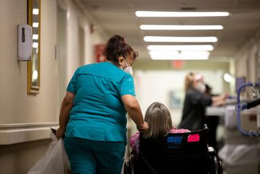 With the federal vaccine mandate for health care workers halted, Texas nursing homes dodge furloughs and fines