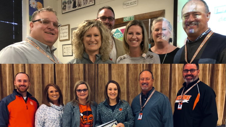 Lori Britton and Kaci Holzworth Named DISD Teachers of the Month