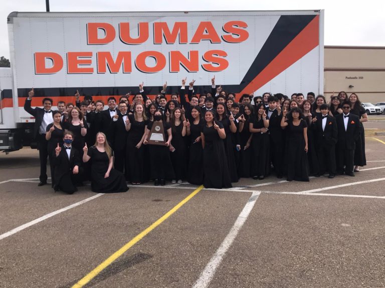 Dumas High Symphonic Band Earns Coveted Sweepstakes Award at UIL Contest
